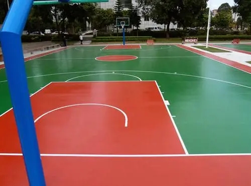 白沙球场地面翻新,裂缝修重要性